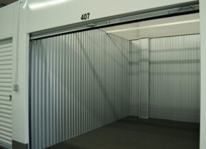 spacious interior of a standard self storage unit in Raleigh NC ready to secure your items