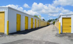 affordable standard self storage units in Wilmington NC offering convenient drive up access for loading