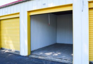 clean and spacious standard self storage unit in Wilmington NC ready to secure your household belongings