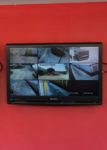 secure self storage facility in Wilmington NC featuring comprehensive 24 hour video surveillance