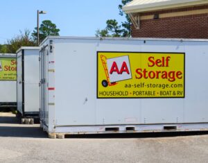 weatherproof portable storage units available for rent and delivery in Wilmington NC